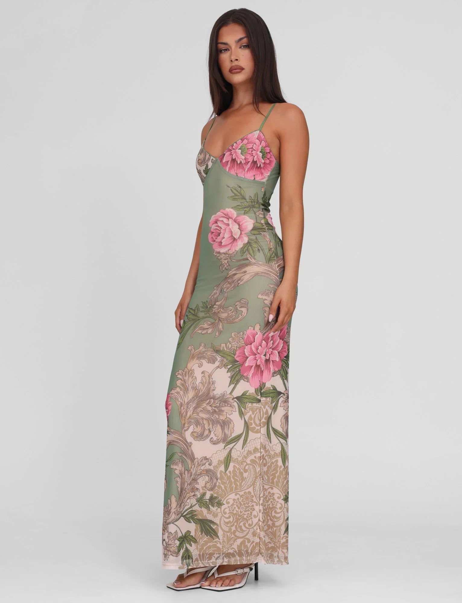 Celeste Floral Maxi Dress
