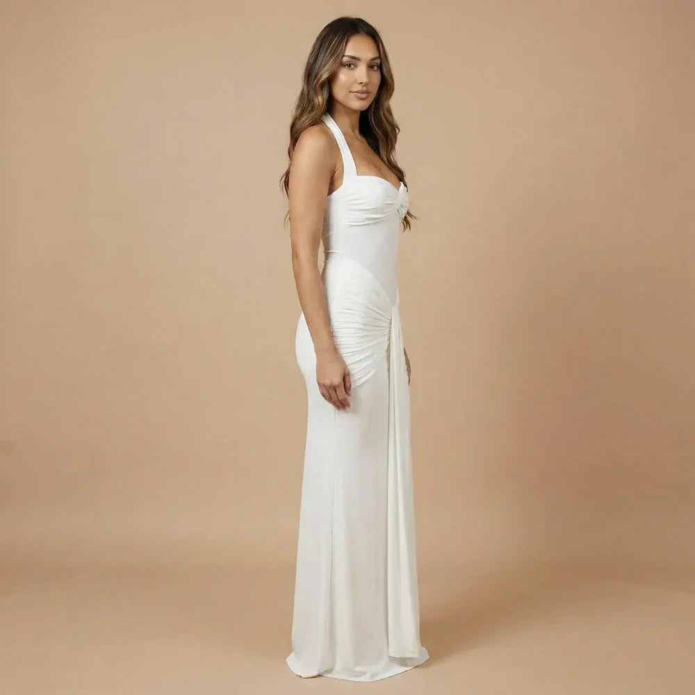 Sienna Ruched Maxi Dress
