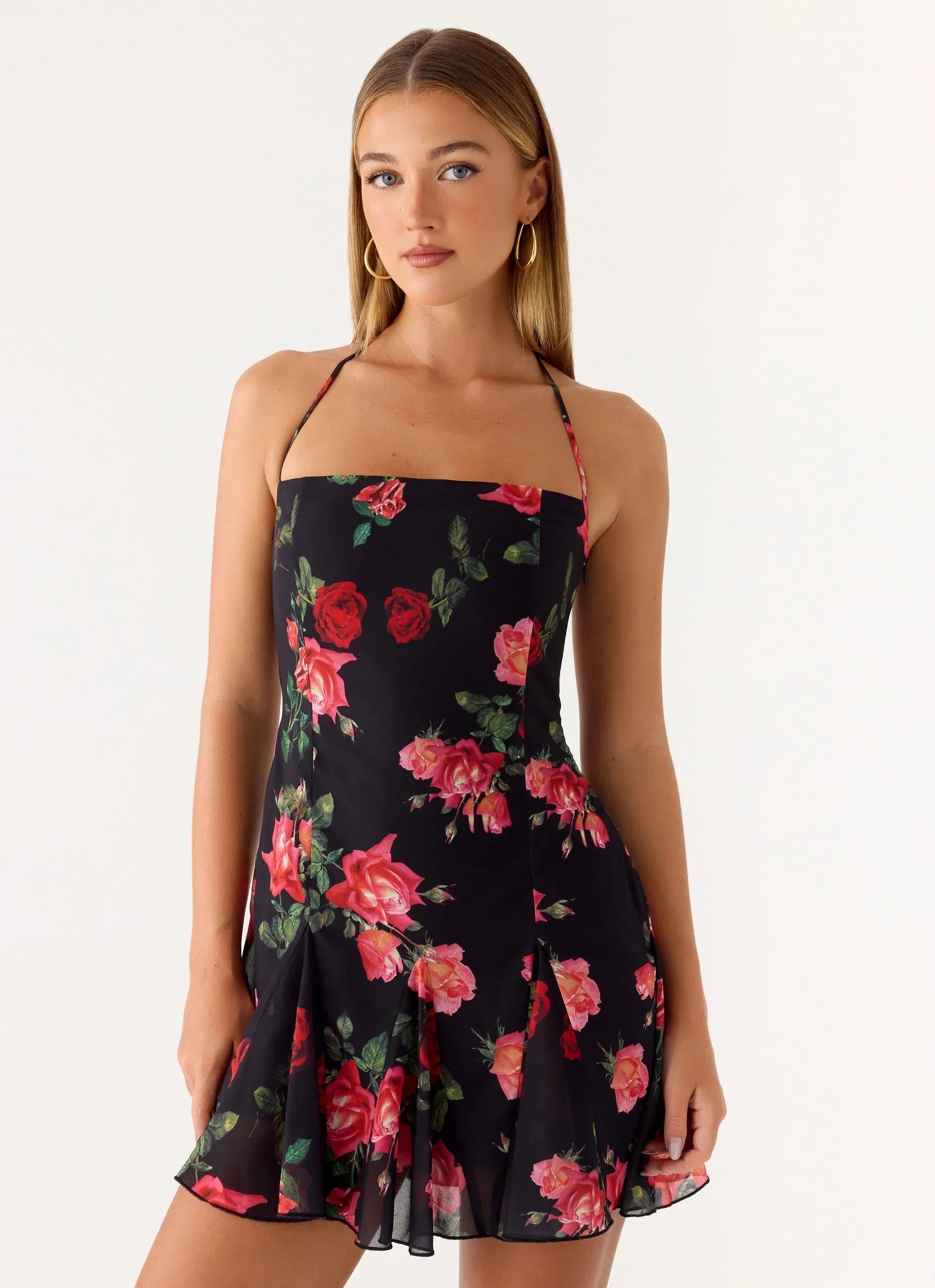 Nikyta Micro Mini Dress Black