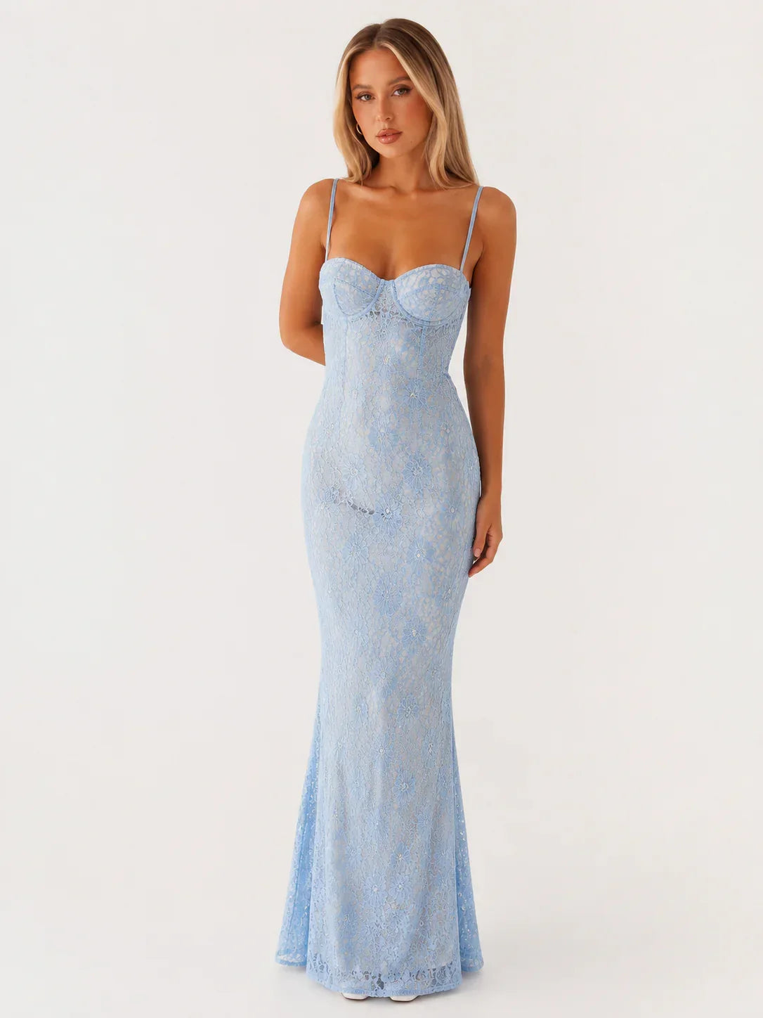 Sonia Maxi Dress - Blue