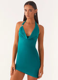 Worth It Mini Dress - Blue