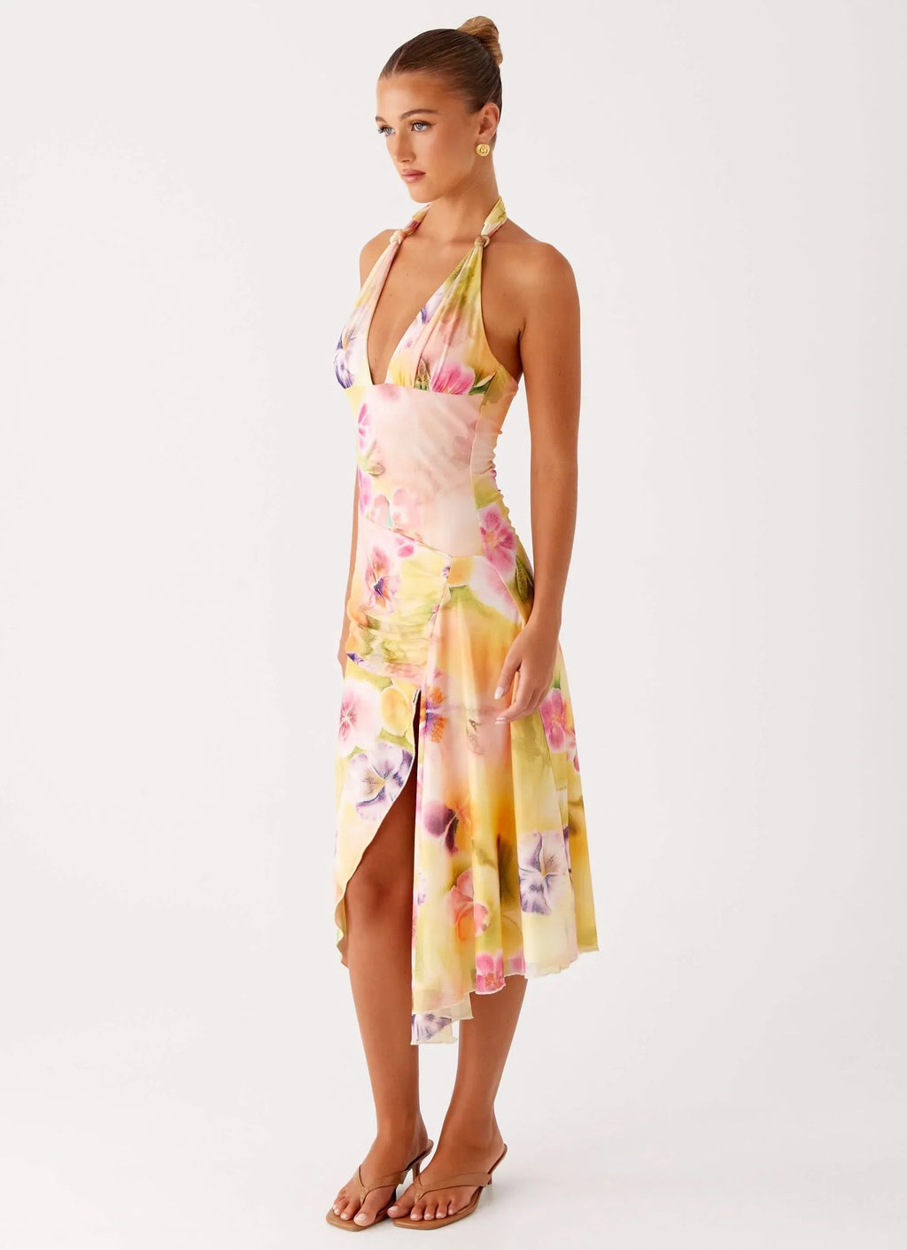 Artemis Wrap Midi Dress