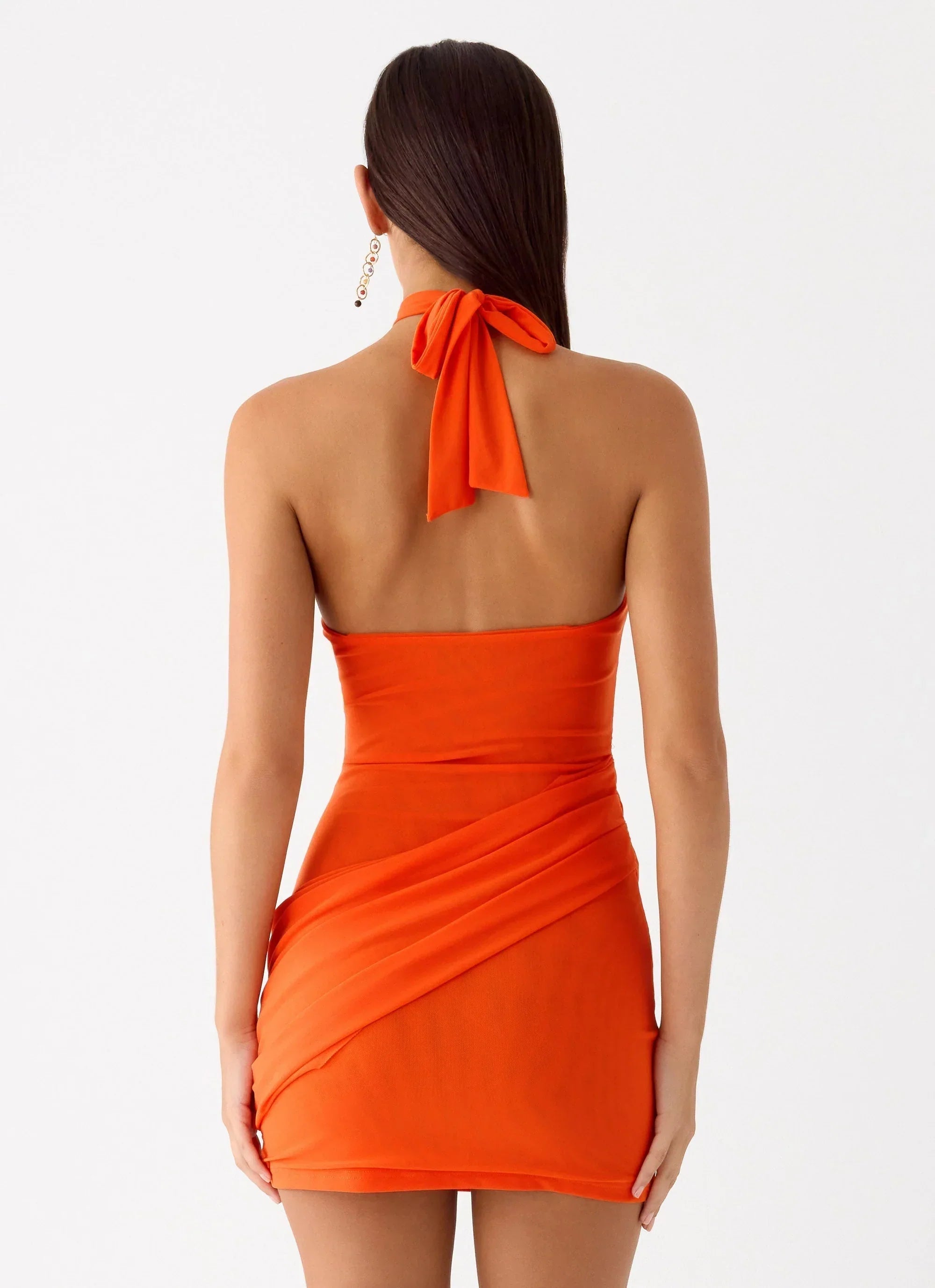 Henrietta Mini Dress Orange