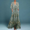 Iris Floral Maxi Dress
