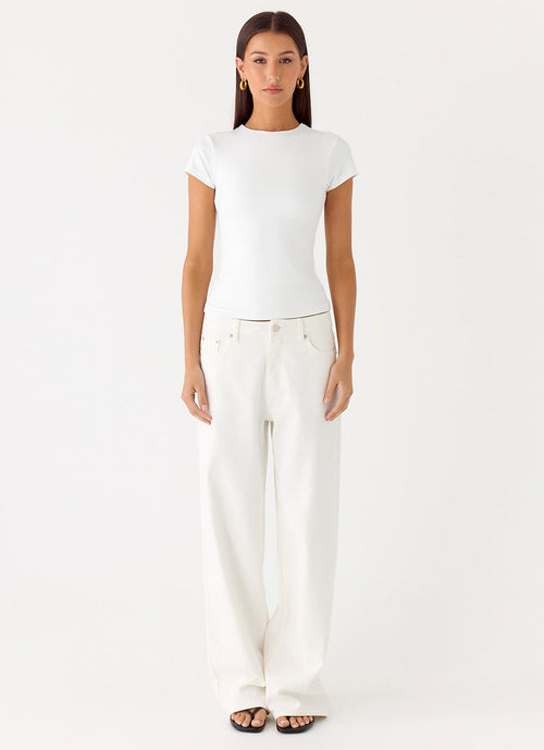 About You Top - White