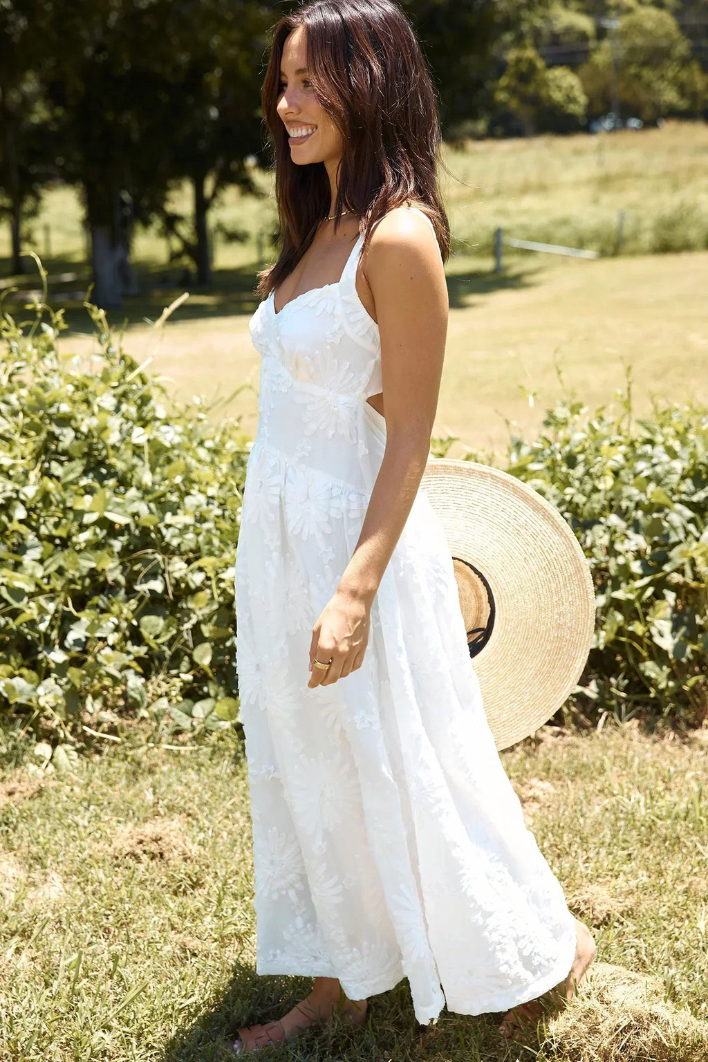 Grand Estate Porcelain Princess Maxi Dress