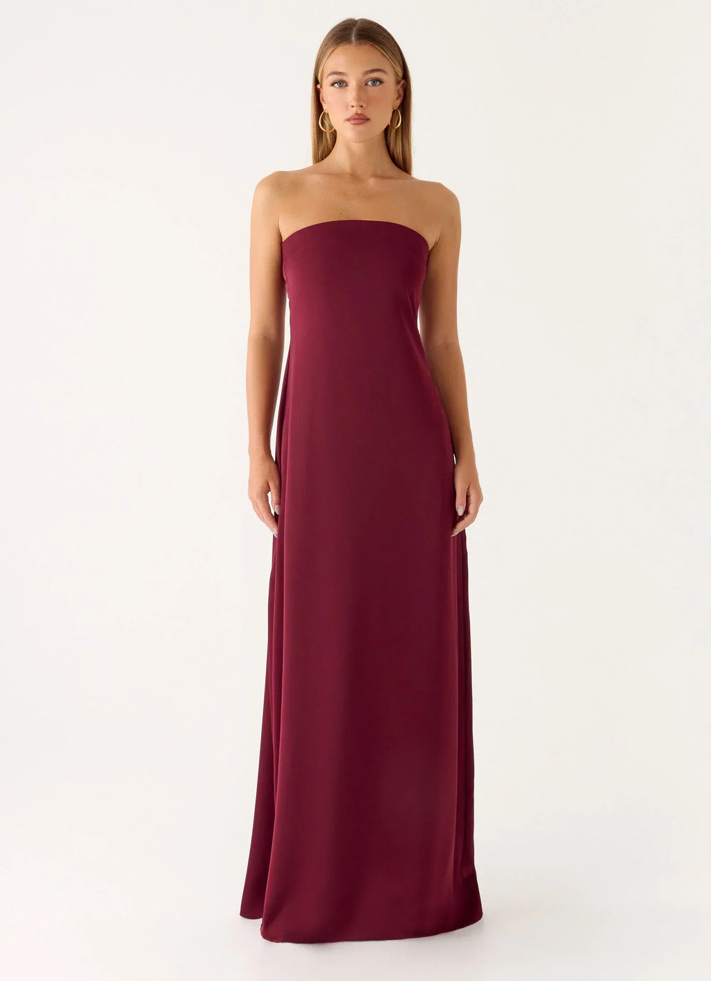 Jiana Maxi Dress - Merlot