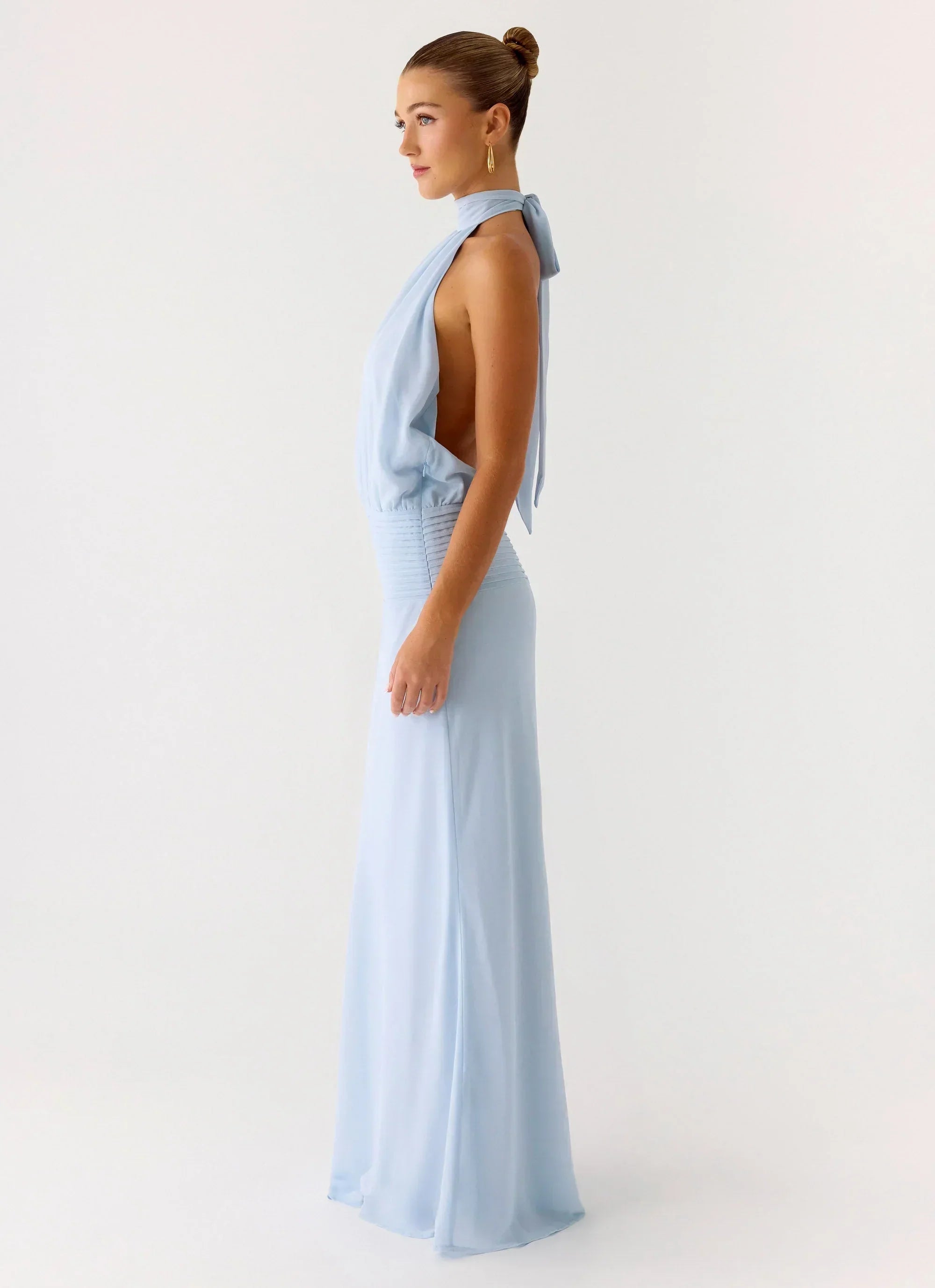 Lalia Maxi Dress - Pale Blue