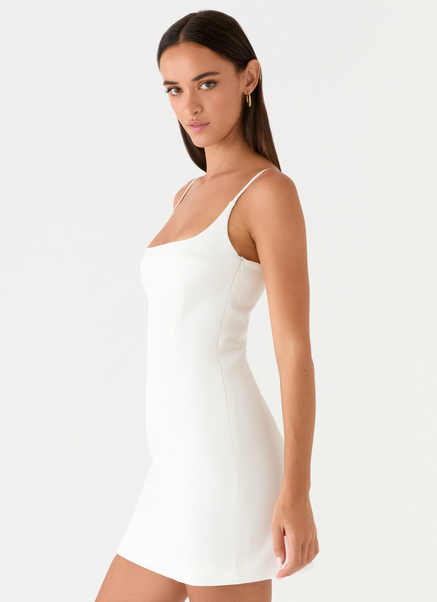 Caelia Mini Dress - White