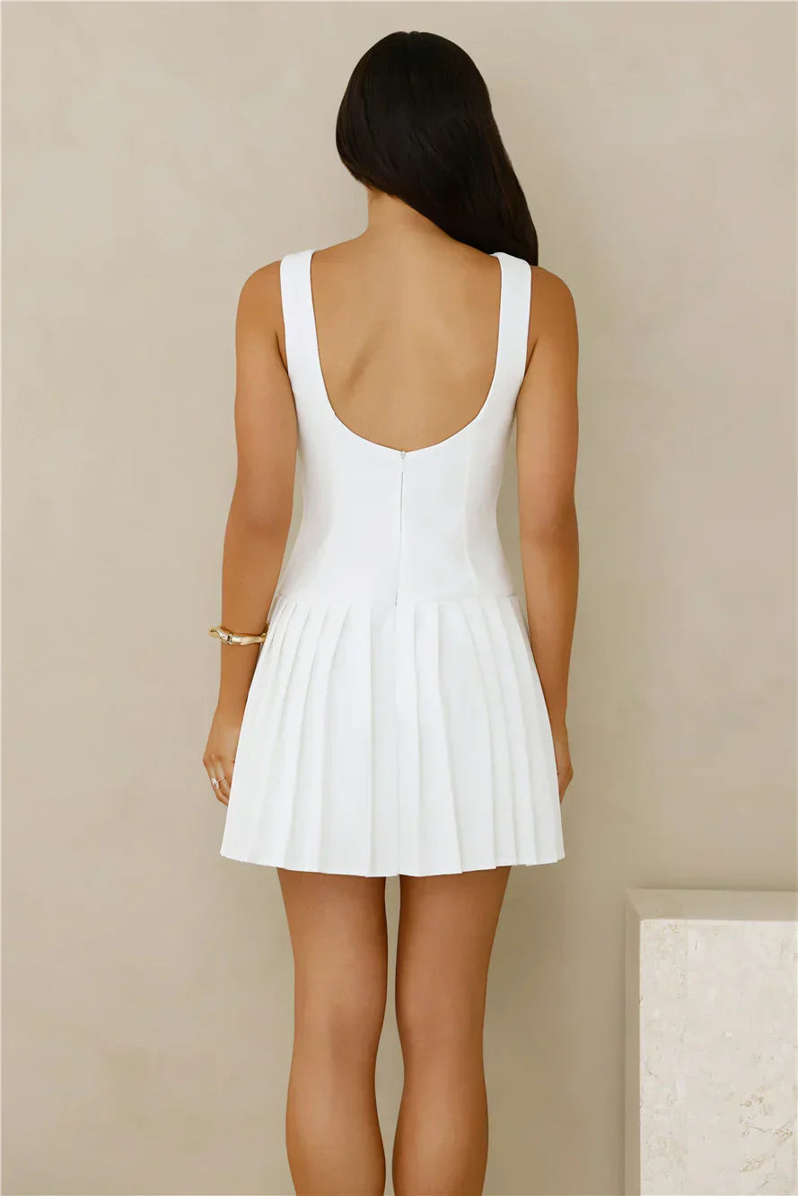 Luxe Intentions Mini Dress White