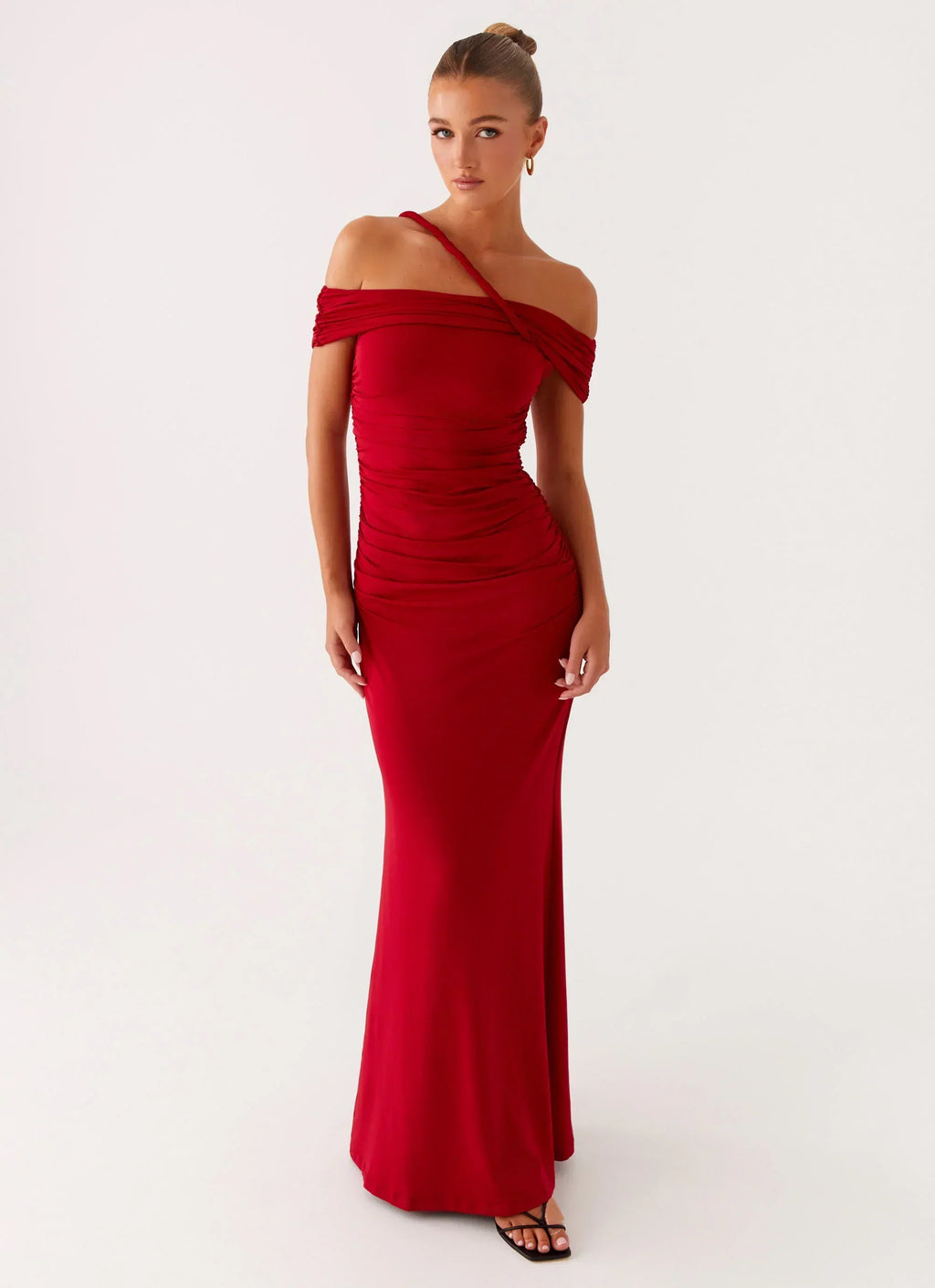 After This Maxi Dress - Raspberry
