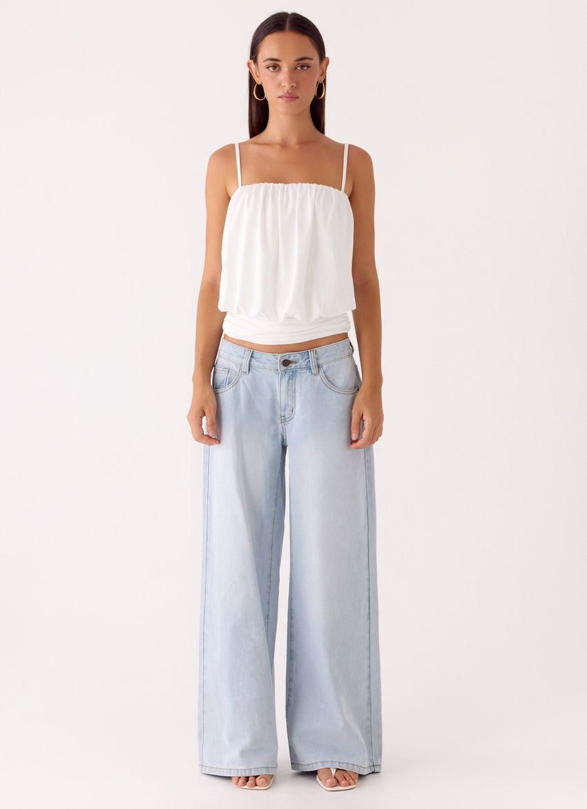 Final Touch Top - Ivory