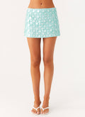 Movie Star Mini Skirt - Mint