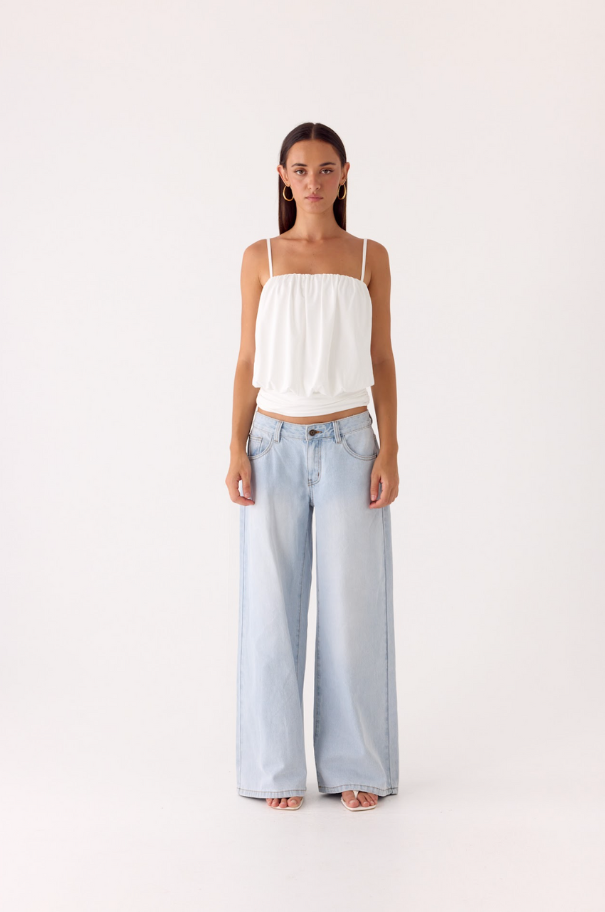 Final Touch Top - Ivory