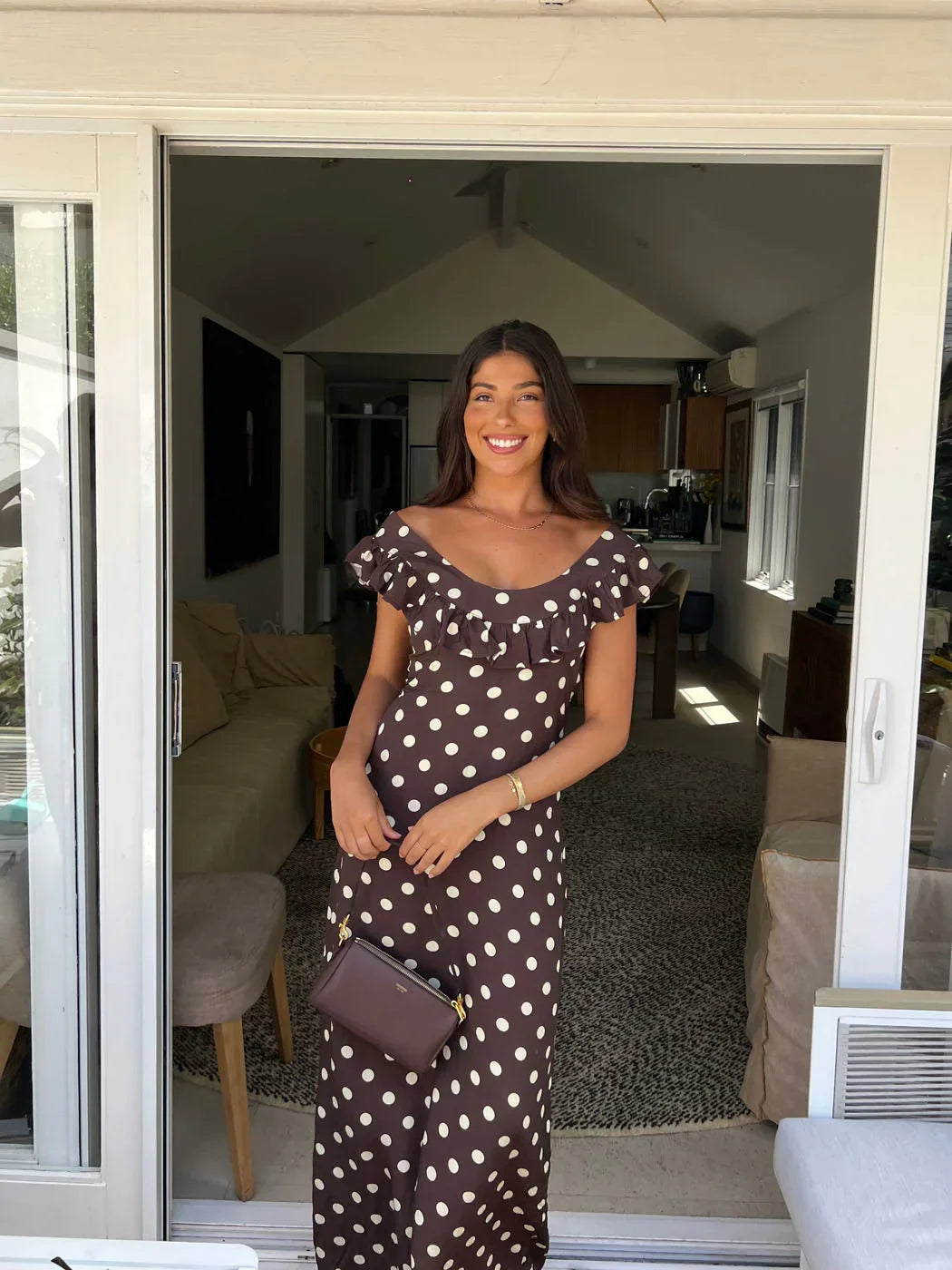 Aurora Ruffle Maxi Dress