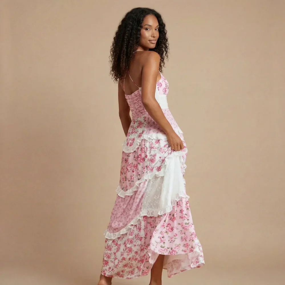 Rosemary Ruffled Maxi Dress