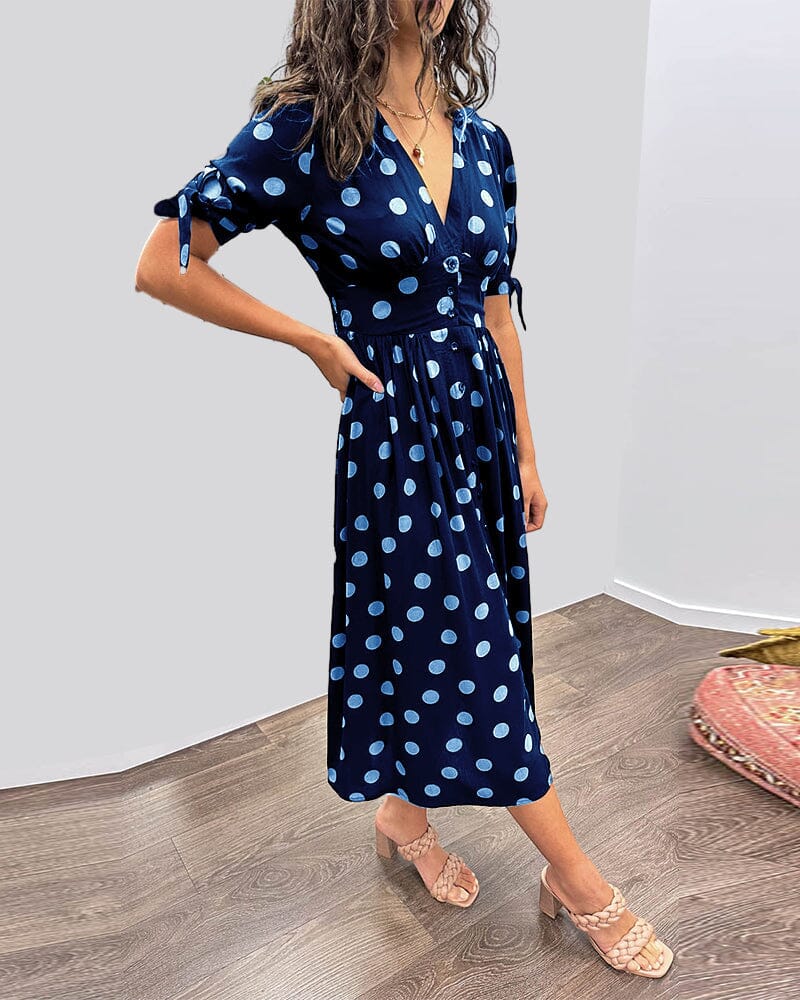 Morgan Wrap Midi Dress