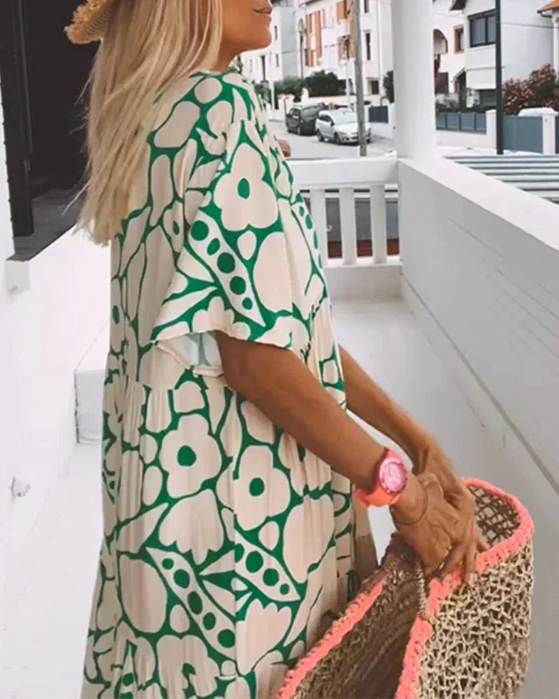 Peyton Floral Maxi Dress