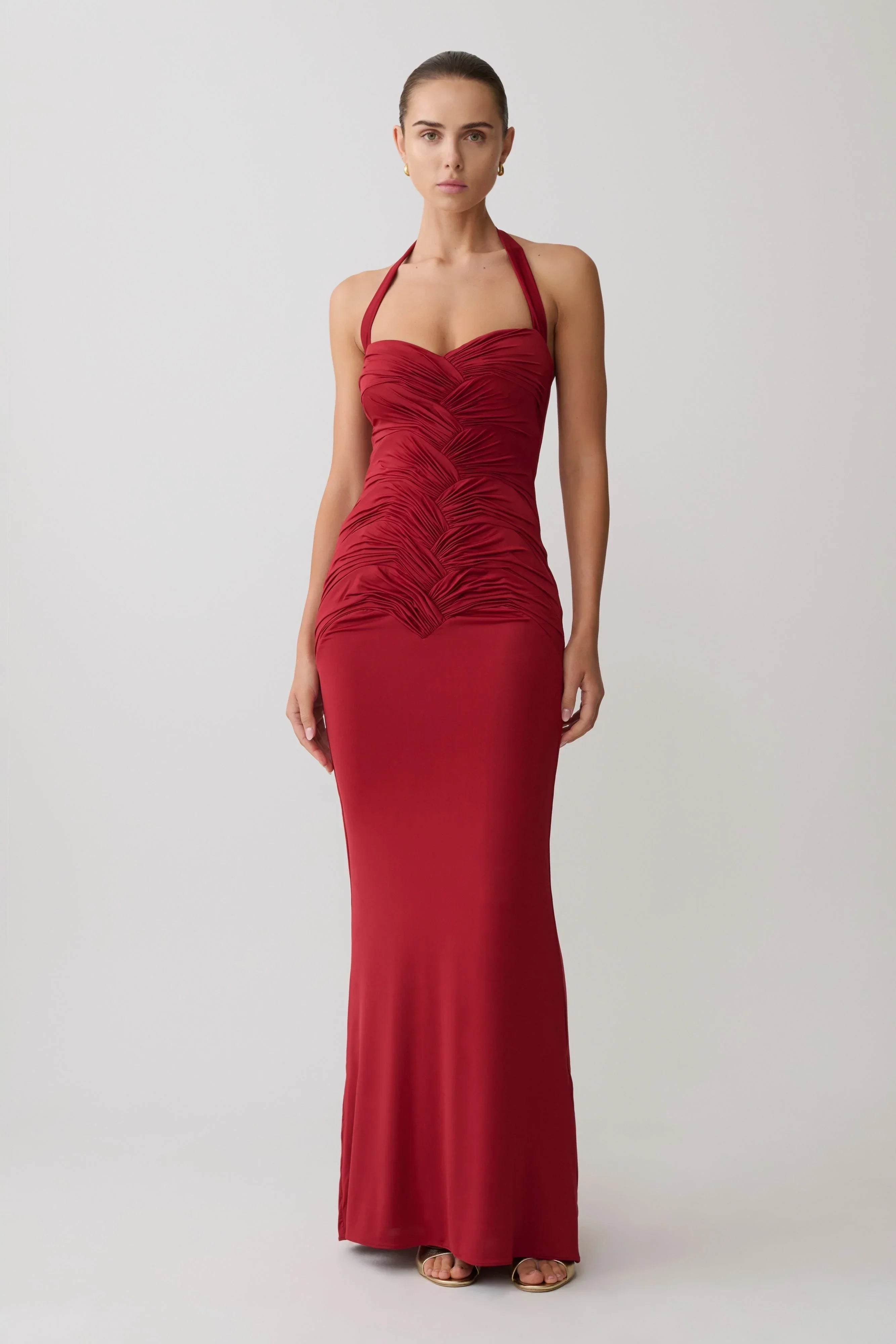 Hoai Halter Maxi Dress