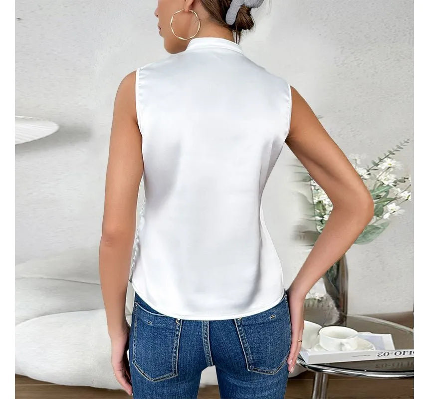 Nerisa Wrap Notch Top