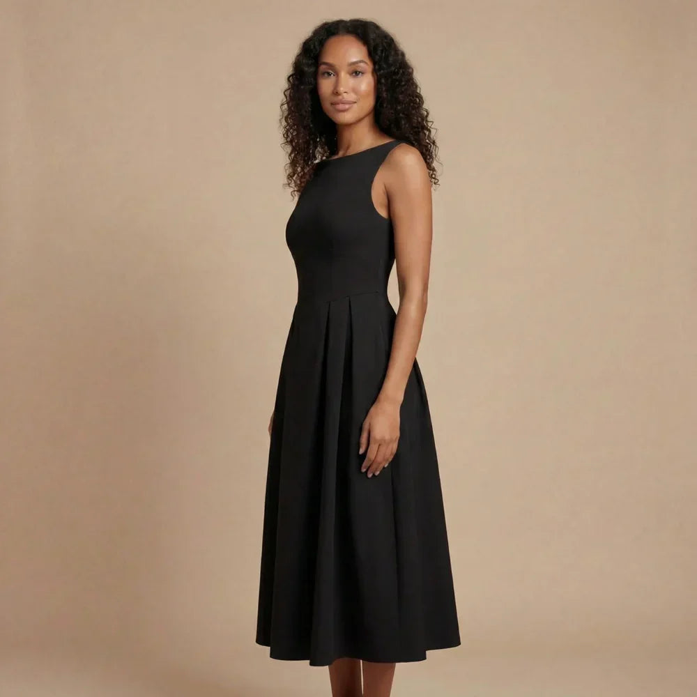 Adelaide Boat Midi Dress
