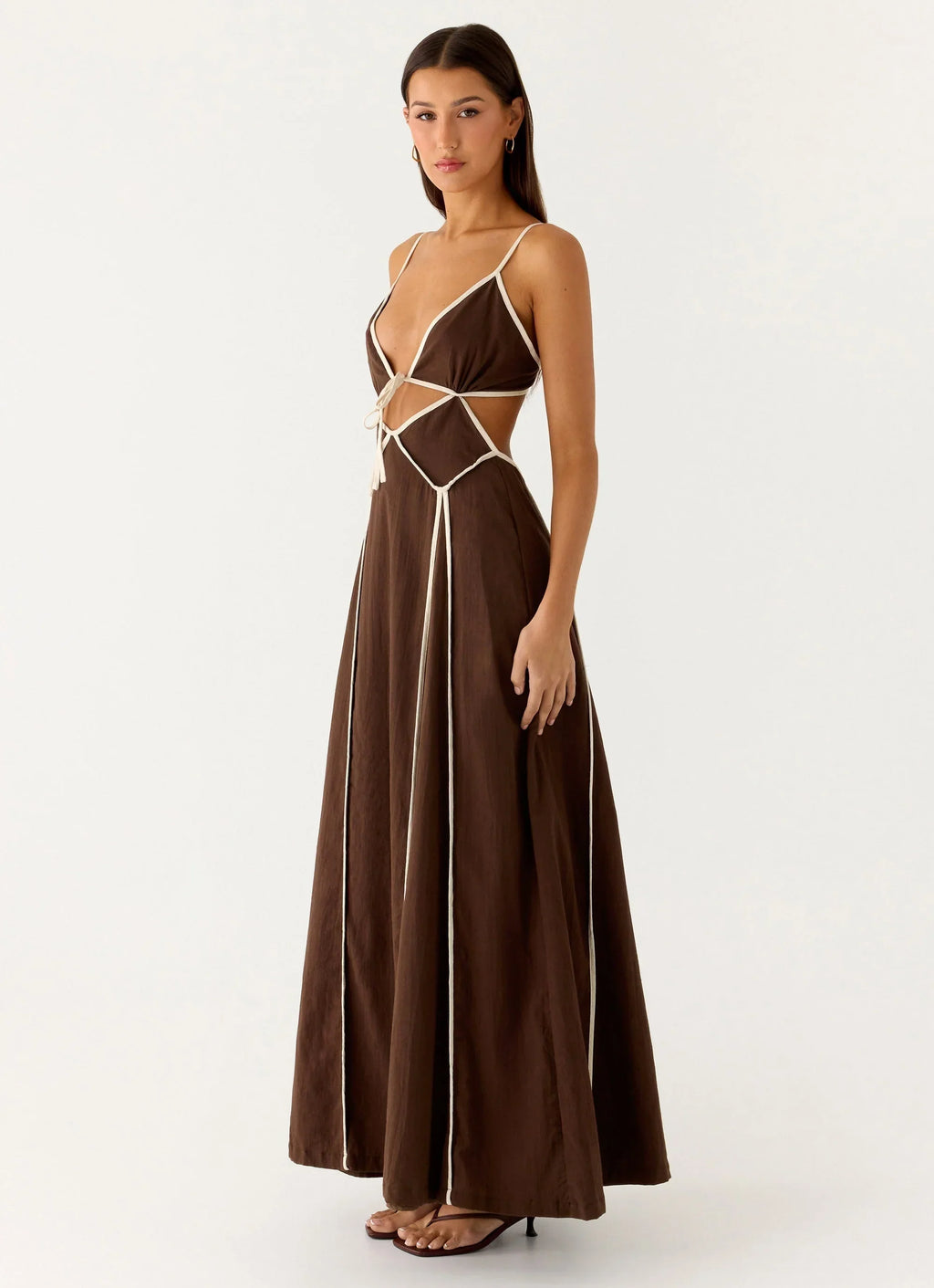 Kerli Maxi Dress Chocolate