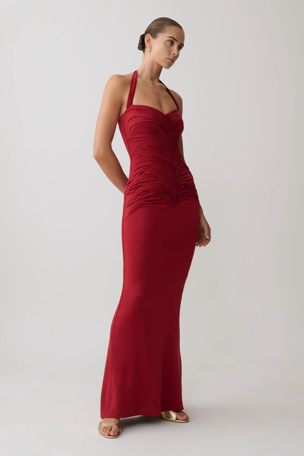 Hoai Halter Maxi Dress