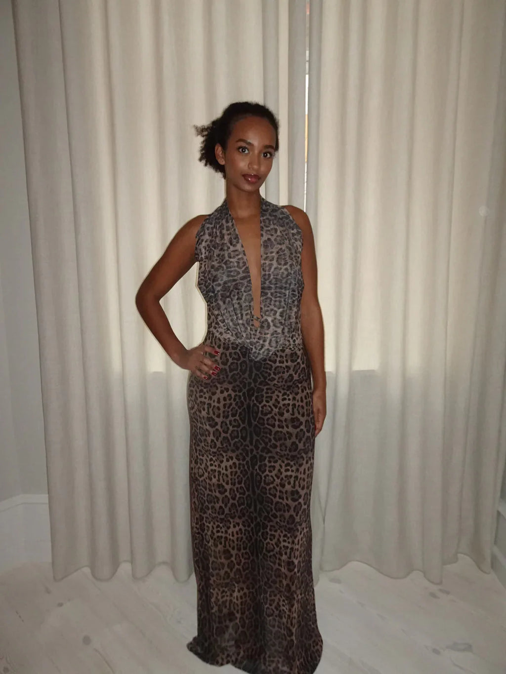 Sienna Backless Maxi Dress