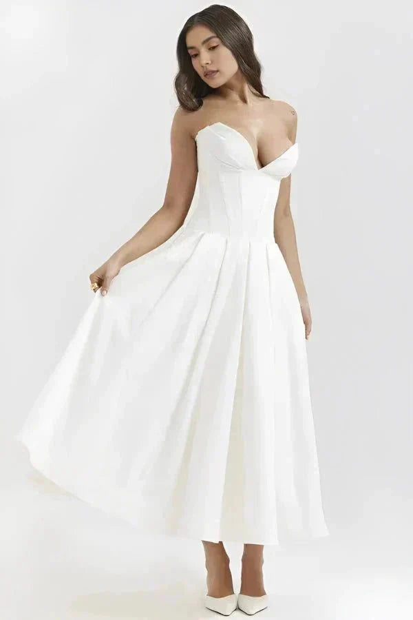 Scarlett Corset Midi Dress