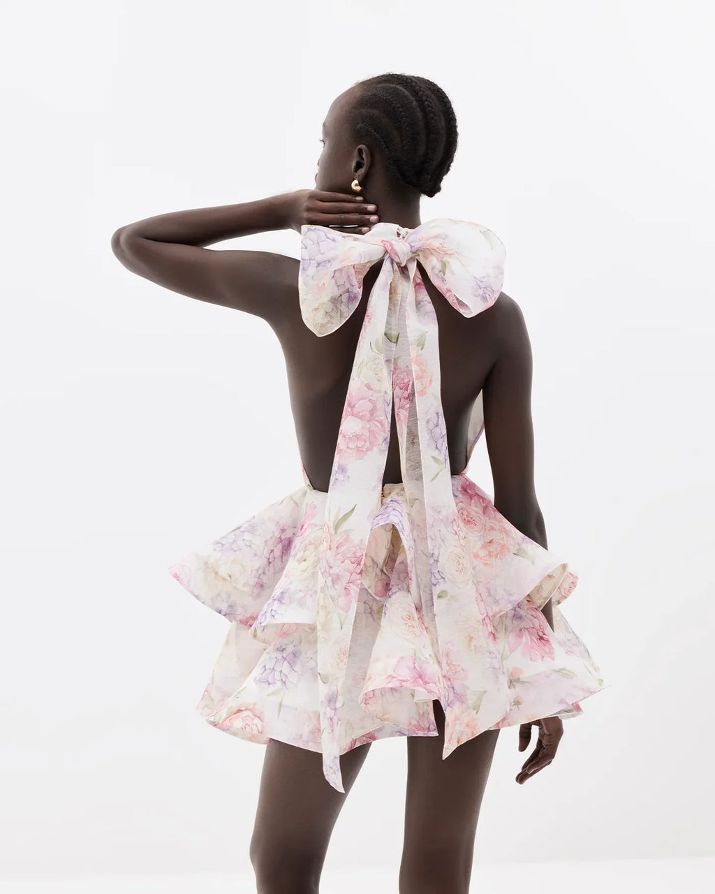 Rosetta Ruffle Mini Dress