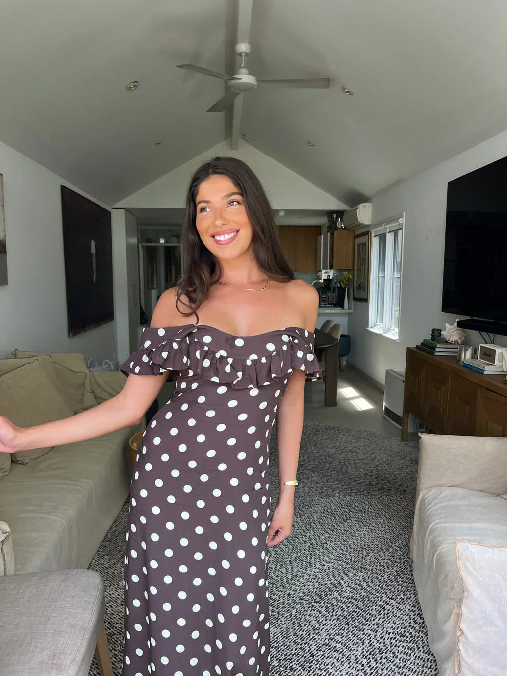 Aurora Ruffle Maxi Dress