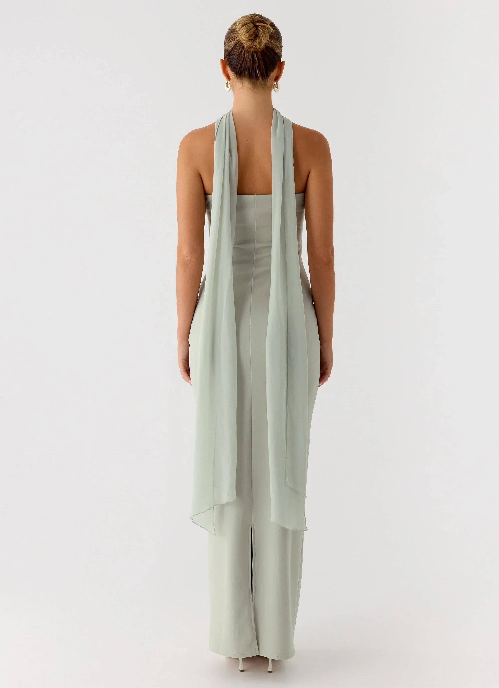Libra Maxi Dress - Pastel Sage