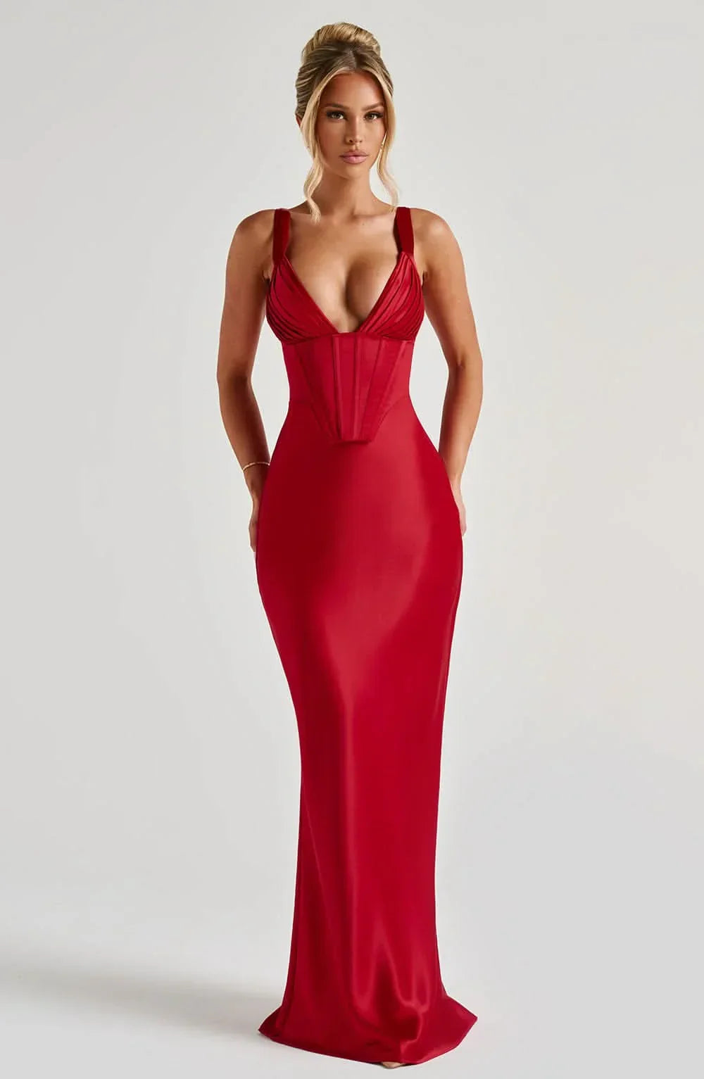 Adrienne Corset Maxi Dress