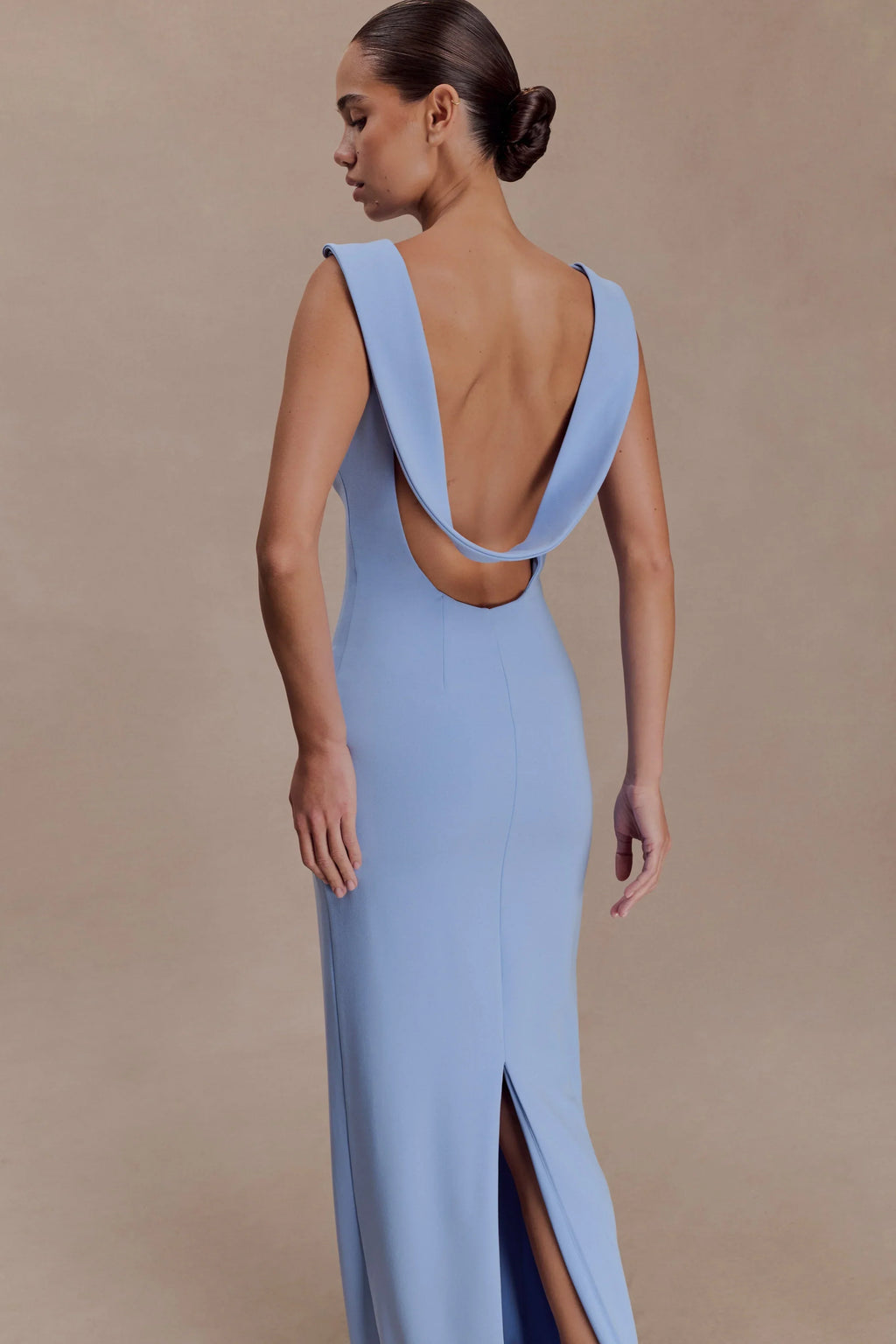 Galilea Crepe Maxi Dress