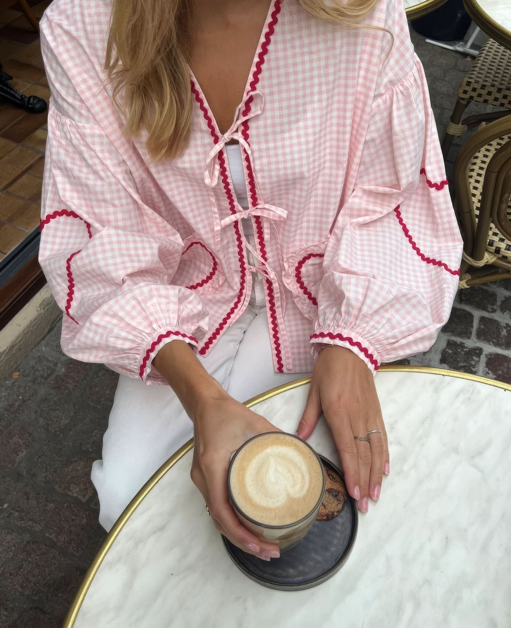 Rosie Heart Ruffle Top