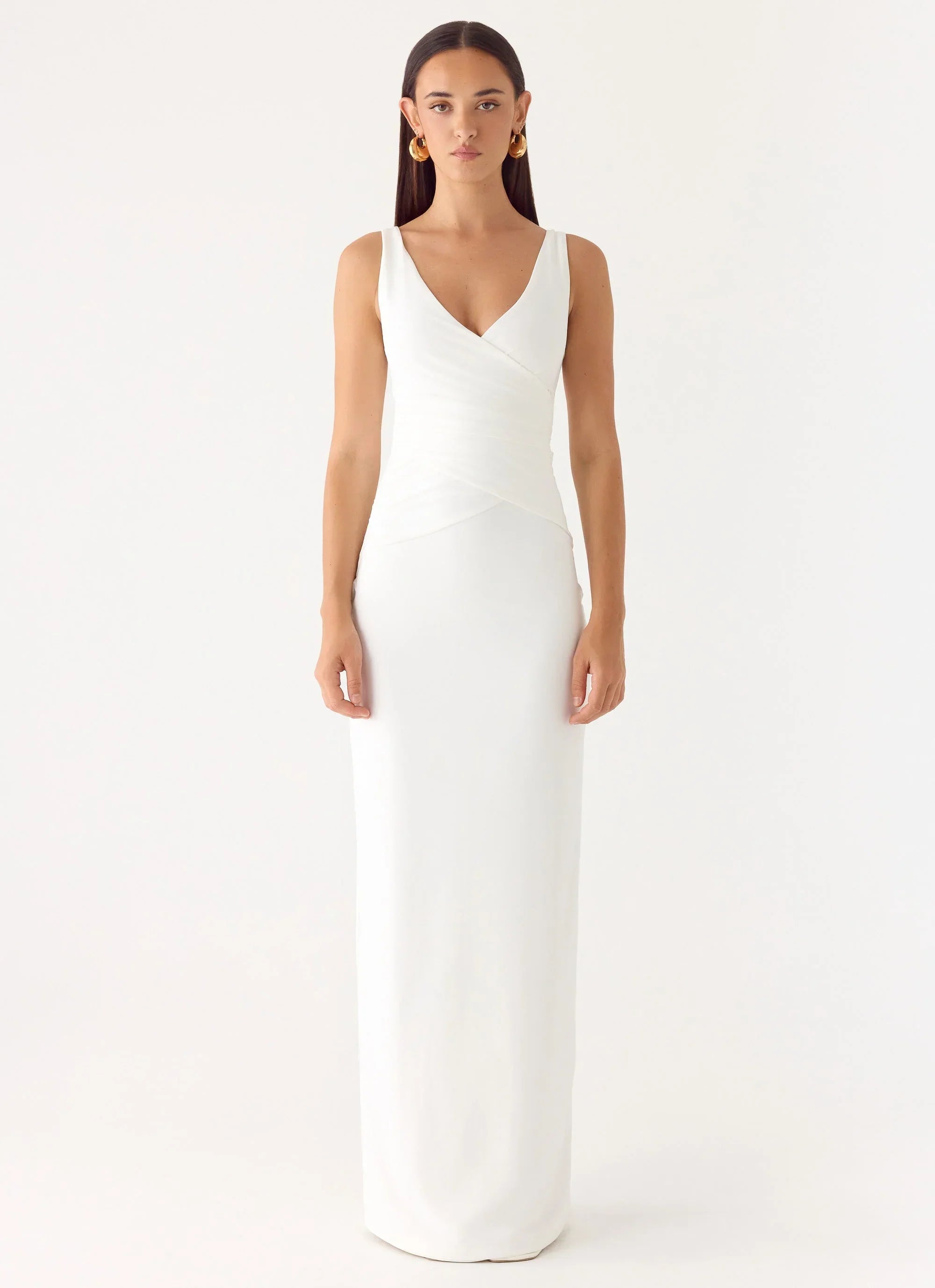 Nerine Maxi Dress White