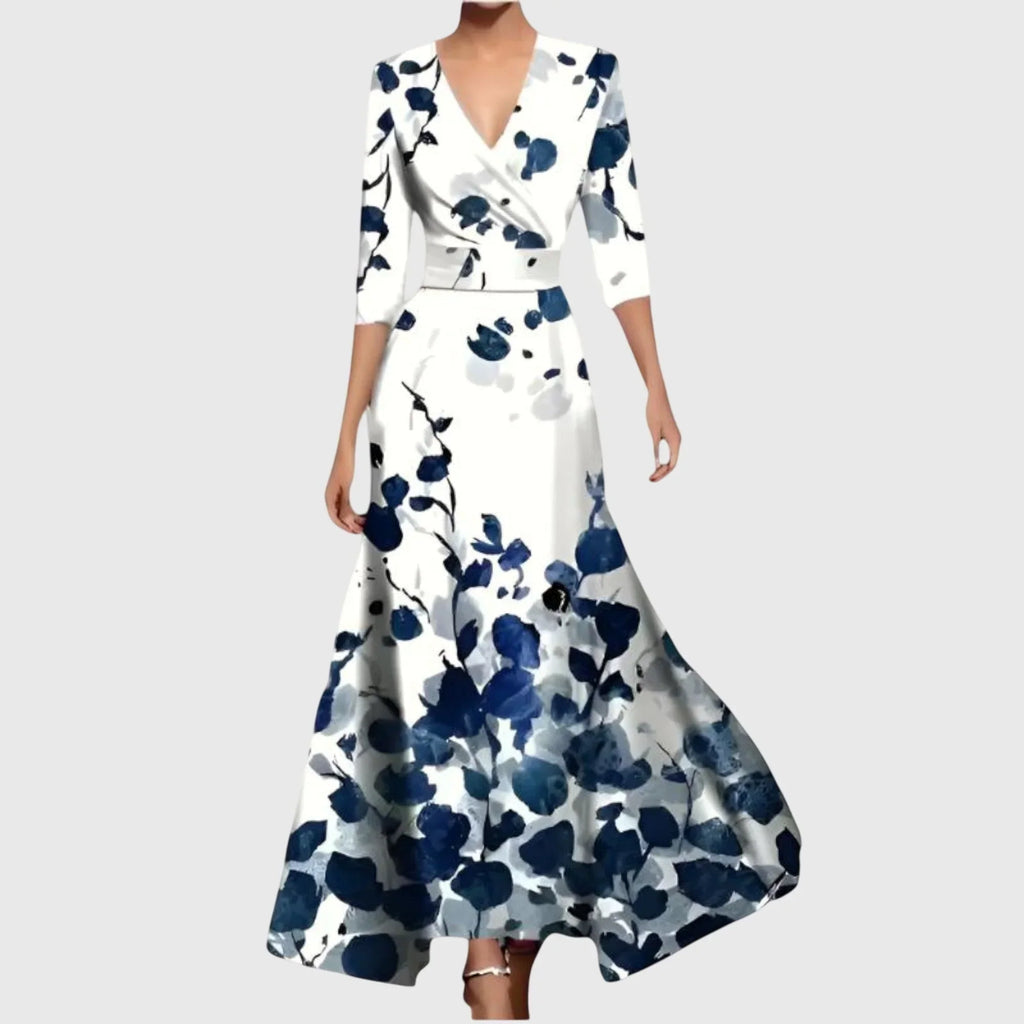 Rosemary Wrap Maxi Dress