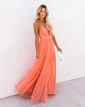 Juliana Backless Maxi Dress