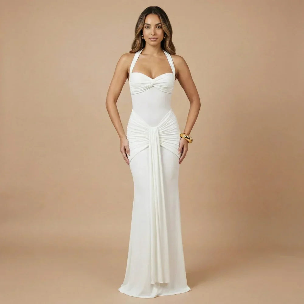 Sienna Ruched Maxi Dress