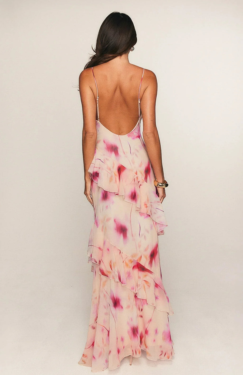 Champagne Garden Maxi Dress