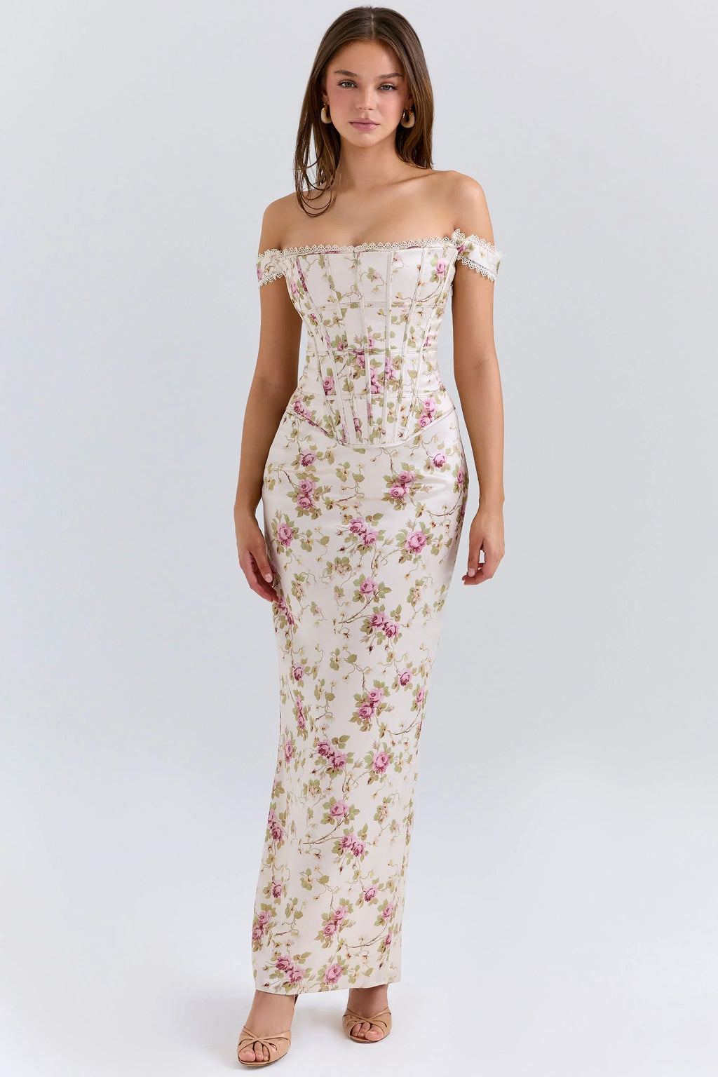 Rosalie Corset Maxi Dress