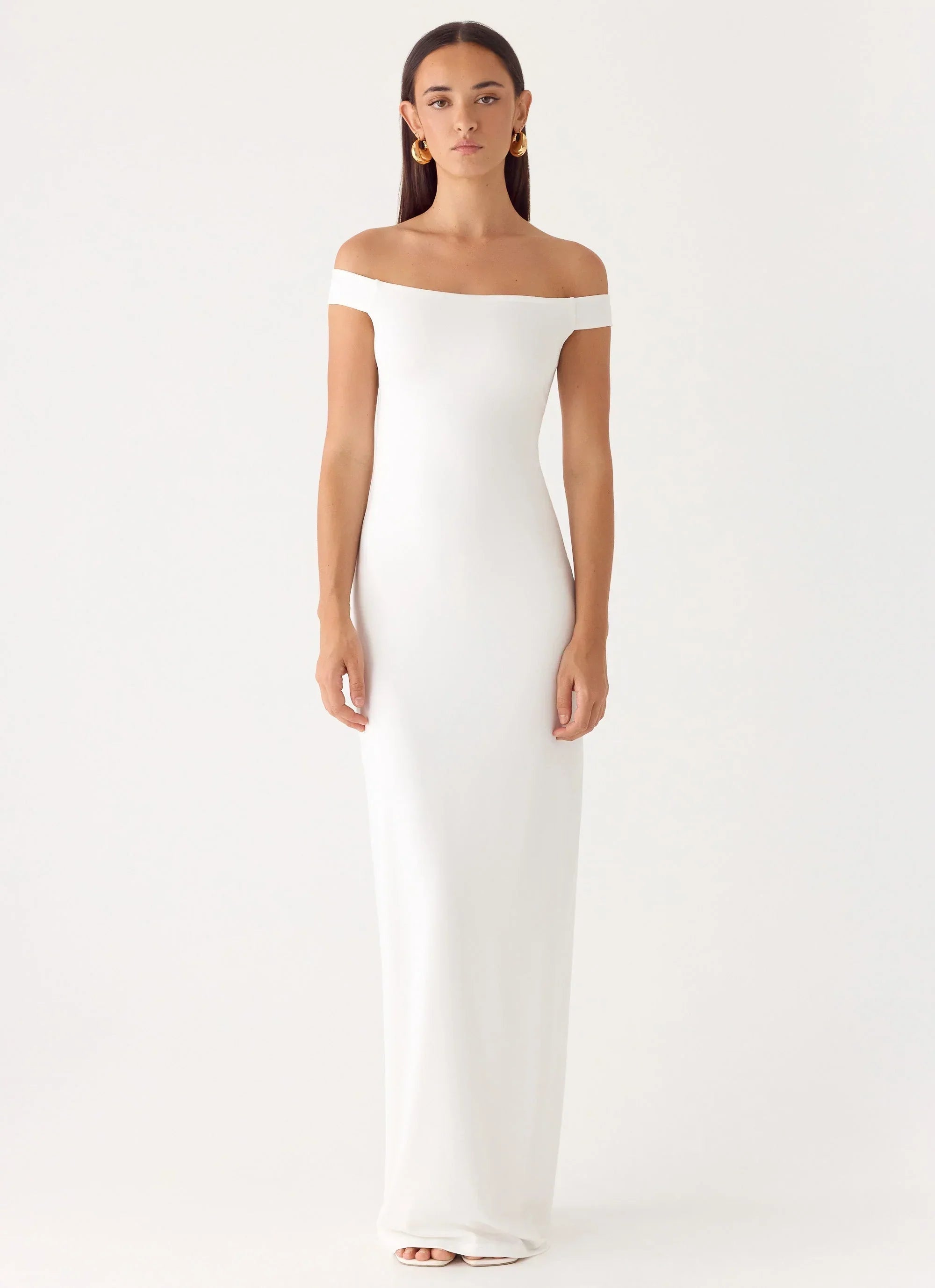New Intentions Maxi Dress White