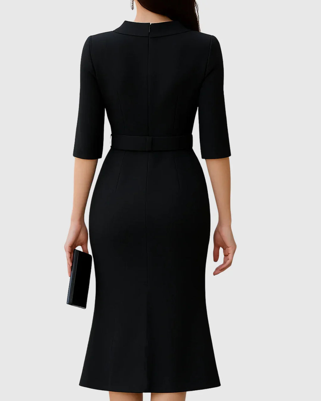 Magnolia Wrap Midi Dress