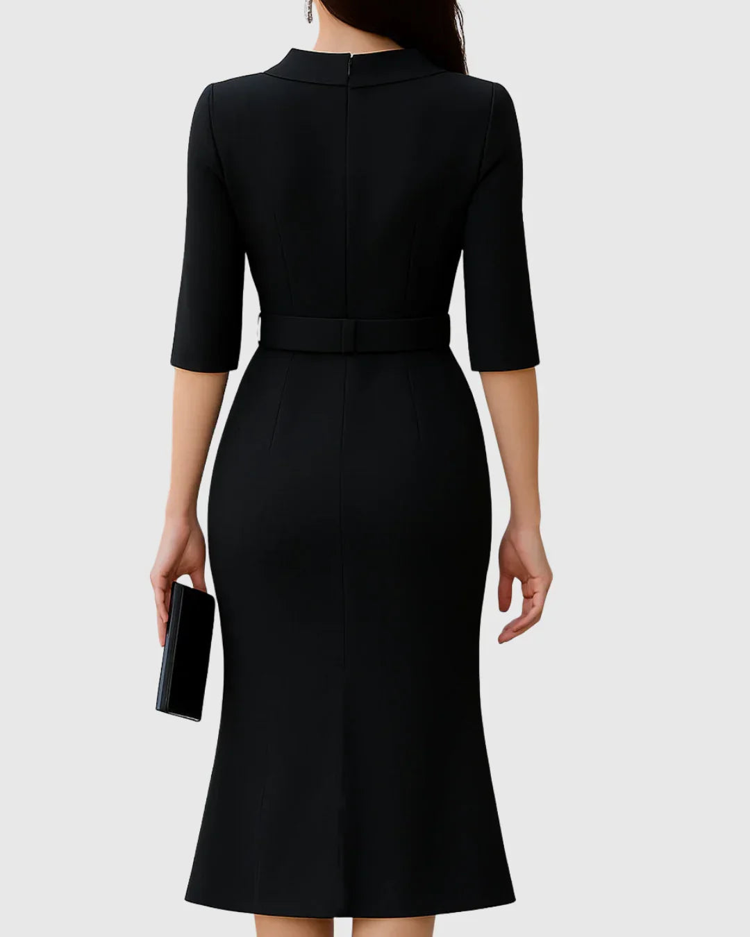 Magnolia Wrap Midi Dress