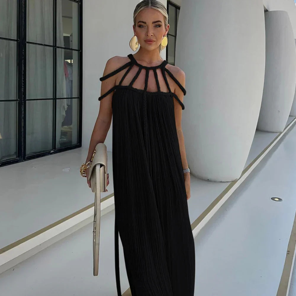 Artemis Braided Maxi Dress