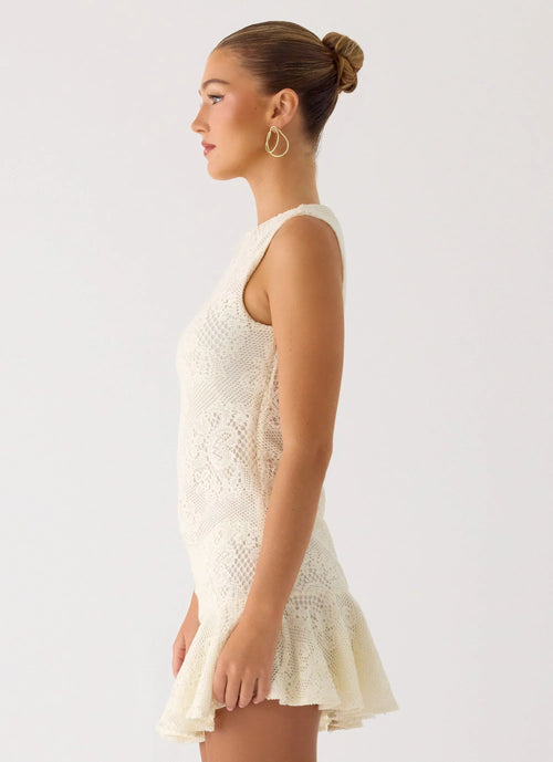 Adoria Mini Dress - Ivory