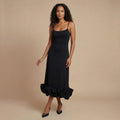Isla Ruffle Midi Dress