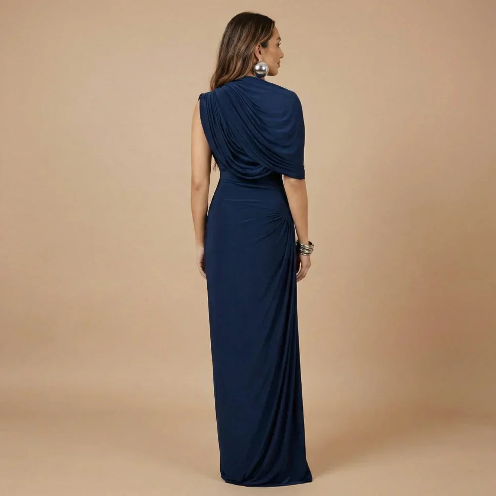 Ariella Draped Maxi Dress