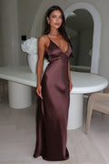 Duttini | Satin Maxi Dress For Women – Maxi Dresses Collection