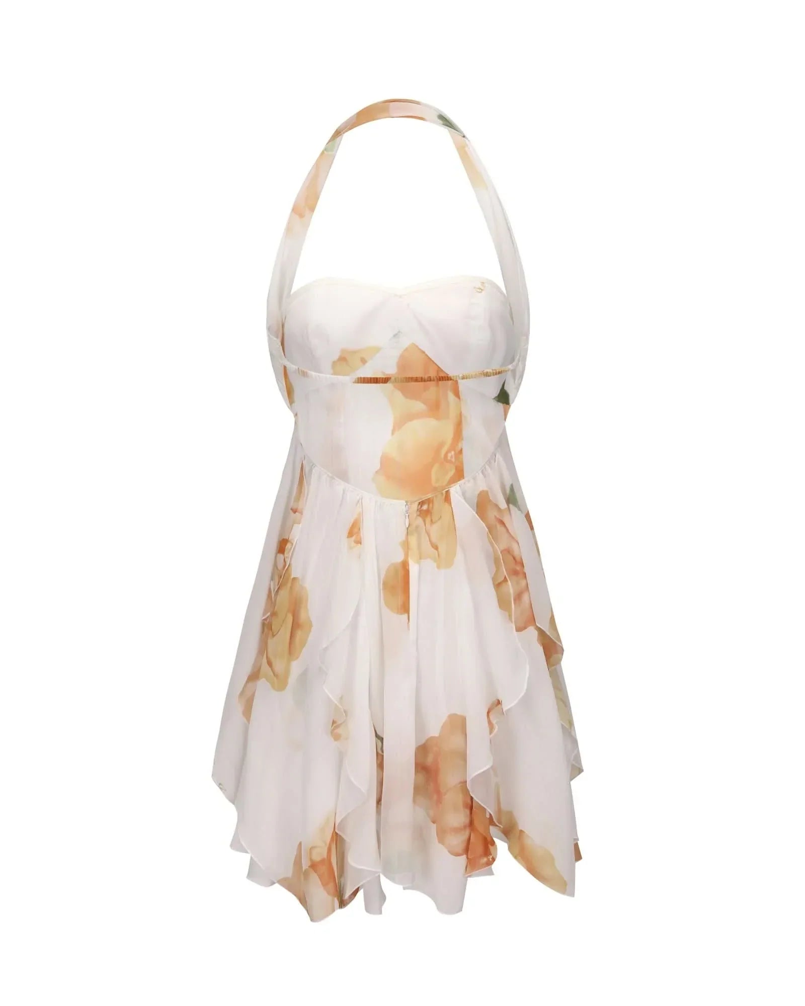 Bliss Ruffled Mini Dress